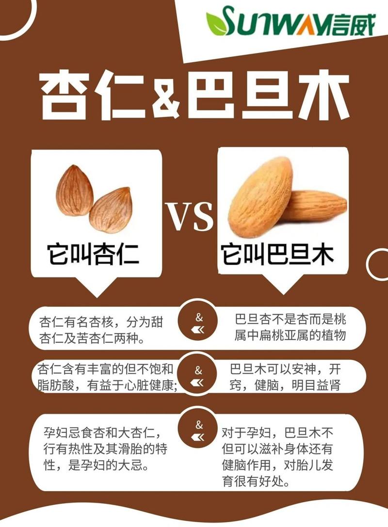 杏仁与巴旦木的区别，哪种好吃？